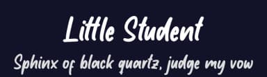 Little Student by FatmaStudio — Script Handwritten Font — thumbnail 2