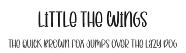Little The Wings by Inermedia Studio — Script Handwritten Font — thumbnail 1