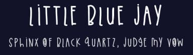 Little Blue Jay by Des Gomez — Script Handwritten Font — thumbnail 2