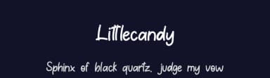 Littlecandy by JunCreative — Script Handwritten Font — thumbnail 2