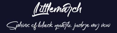 Littlemarch by Topan Sofyan — Script Handwritten Font — thumbnail 2