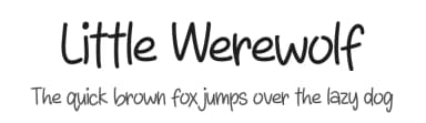 Little Werewolf by Ade Budiman — Script Handwritten Font — thumbnail 1