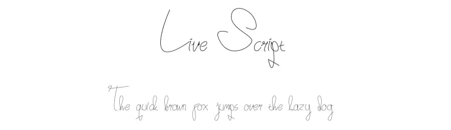 Live Script by Hari Abriyoko — Script Handwritten Font