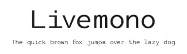Livemono by Letterhend Studio — Sans Serif Font — thumbnail 1