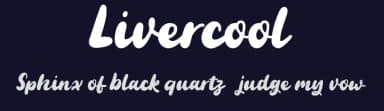 Livercool by epiclinez — Script Handwritten Font — thumbnail 2