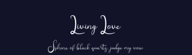 Living Love by Rayn Media — Script Handwritten Font — thumbnail 2