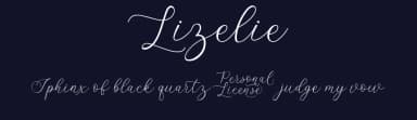 Lizelie by Java Pep — Script Handwritten Font — thumbnail 2