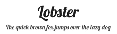 Lobster by Pablo Impallari — Script Handwritten Font — thumbnail 1