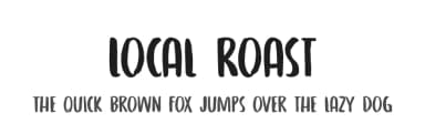 Local Roast by Hanoded — Script Handwritten Font — thumbnail 1
