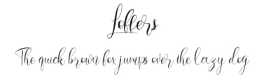 Loffers by Khaiuns — Script Handwritten Font — thumbnail 1