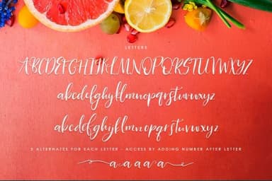 Lofrillo Font by Creativeqube Design — Script Handwritten Font — thumbnail 1
