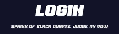 Login by Vladimir Nikolic — Sans Serif Font — thumbnail 2