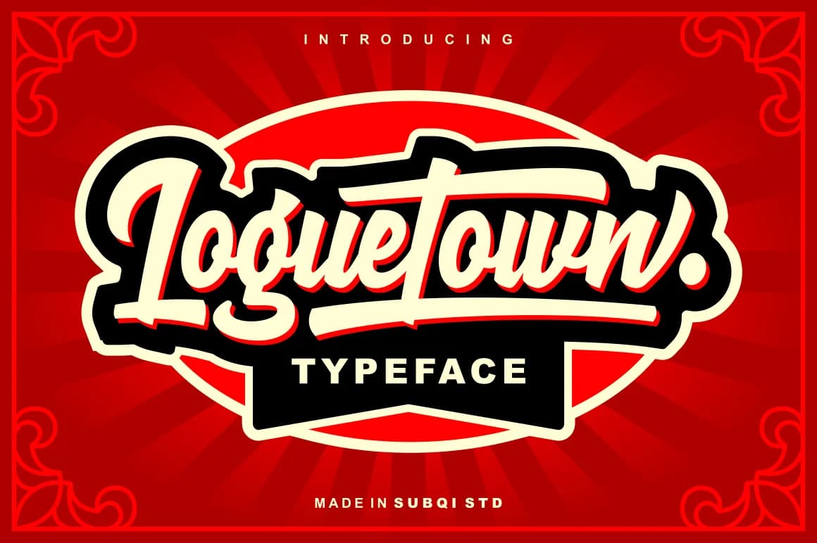 Loguetown Font by Subqi Std — Script Handwritten Font — preview 1