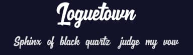 Loguetown by Amir Subqi Setiaji — Script Handwritten Font — thumbnail 2