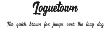 Loguetown by Amir Subqi Setiaji — Script Handwritten Font — thumbnail 1