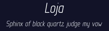 Loja by Amru ID — Sans Serif Font — thumbnail 2