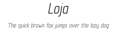 Loja by Amru ID — Sans Serif Font — thumbnail 1