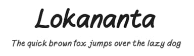 Lokananta by Konsepta Studio — Script Handwritten Font — thumbnail 1