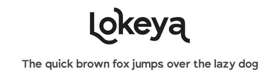Lokeya by ReyreyBlue — Sans Serif Font