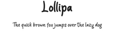 Lollipa by Lettersiro Studio — Script Handwritten Font — thumbnail 1