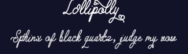 Lollipolly by SSI.Scraps — Script Handwritten Font — thumbnail 2