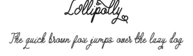 Lollipolly by SSI.Scraps — Script Handwritten Font — thumbnail 1