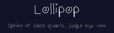 Lollipop by Geronimo Font Studios — Script Handwritten Font — thumbnail 2
