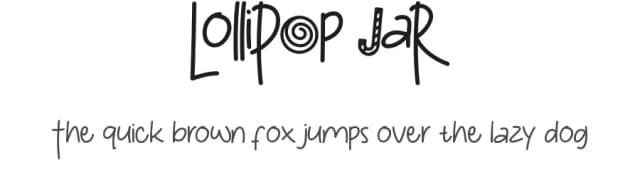 Lollipop Jar by Calligraphy Fonts — Script Handwritten Font