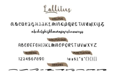 Lollitus Duo Font by indotitas — Script Handwritten Font — thumbnail 4