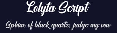 Lolyta Script by RGB Studio — Script Handwritten Font — thumbnail 2