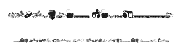 Lomonesia Dingbats by Fizzetica.id Typefoundry Indonesia — Dingbats Font