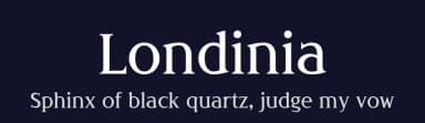 Londinia by K-Type — Serif Font — thumbnail 2