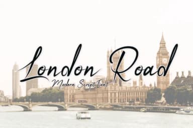 London Road Font by Great's St — Script Handwritten Font — thumbnail 4