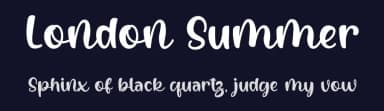 London Summer by Letter Art Studio — Script Handwritten Font — thumbnail 2