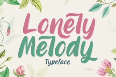 Lonely Melody Font by Aysa — Script Handwritten Font — thumbnail 1