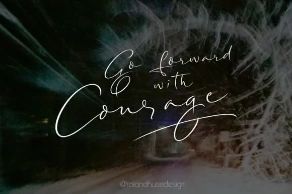 Long Night Font by Roland Hüse Design — Script Handwritten Font