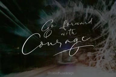 Long Night Font by Roland Hüse Design — Script Handwritten Font — thumbnail 1