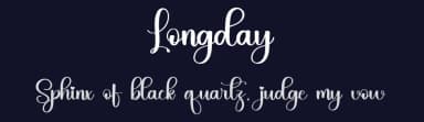 Longday by FreshtypeINK — Script Handwritten Font — thumbnail 2