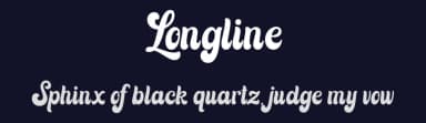 Longline by Letterhend Studio — Script Handwritten Font — thumbnail 2