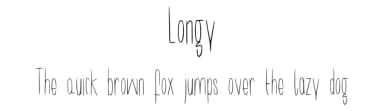 Longy by mika — Script Handwritten Font — thumbnail 1