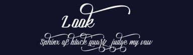 Look by Aantebas — Script Handwritten Font — thumbnail 2