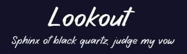 Lookout by Idebareng — Script Handwritten Font — thumbnail 2