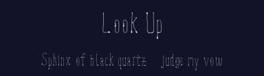Look Up by Filiz Sahin — Script Handwritten Font — thumbnail 2