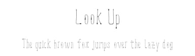 Look Up by Filiz Sahin — Script Handwritten Font — thumbnail 1