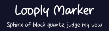 Looply Marker by MJType — Script Handwritten Font — thumbnail 2