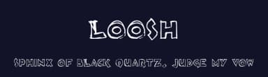 Loosh by Grudnuk — Script Handwritten Font — thumbnail 2