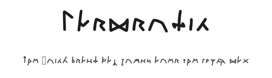 Lordrunic by Emil Fresvik — Dingbats Font
