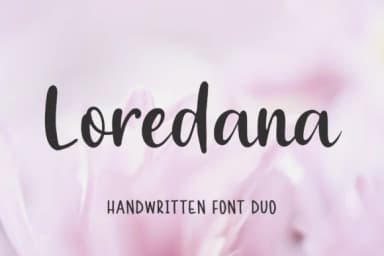 Loredana Font by Pasha Larin — Script Handwritten Font — thumbnail 1