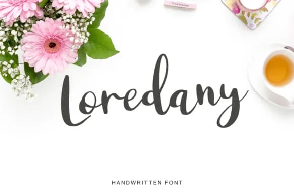 Loredany Font by Pasha Larin — Script Handwritten Font