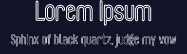 Lorem Ipsum by Peter Wiegel — Sans Serif Font — thumbnail 2